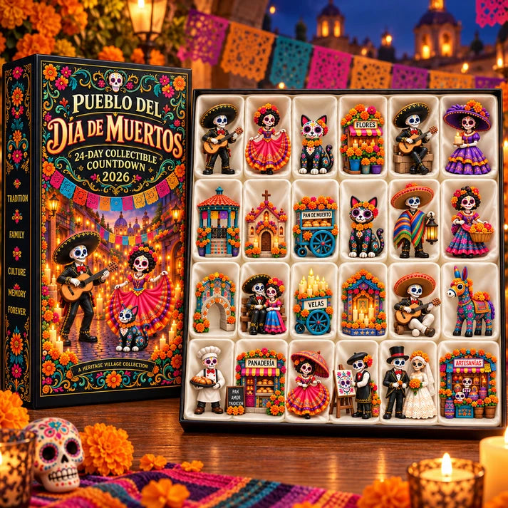 2026 "Day of the Dead Village" – A Day of the Dead-themed 24-day collector's edition advent calendar, featuring 24 unique miniatures.