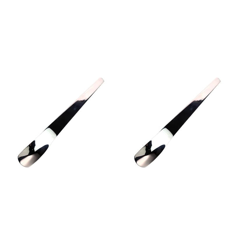316L Stainless Steel Dessert Spade Spoon, Mirror Polished Thick Multi‑Purpose