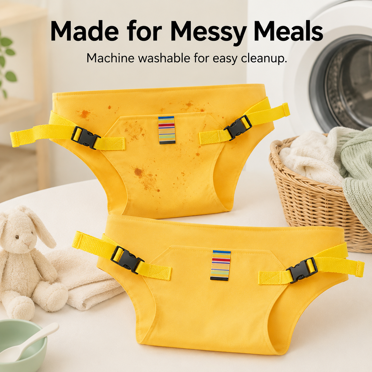 Portable Baby Chair Harness Safety Belt — Foldable Toddler Dining Seat for Travel & Restaurants