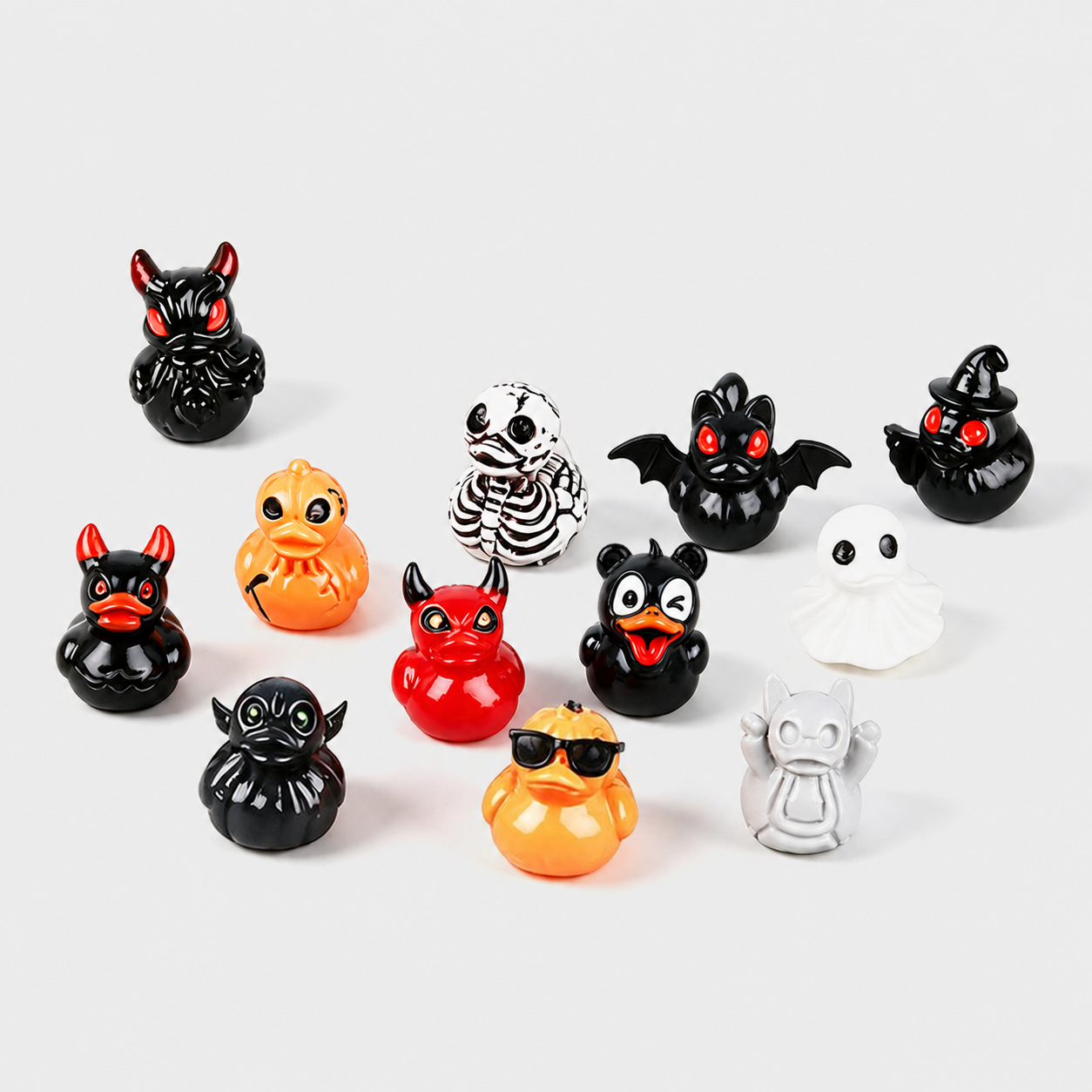 ⏰Mini Resin Ducks (Devil, Ghost, & Skeleton Designs)