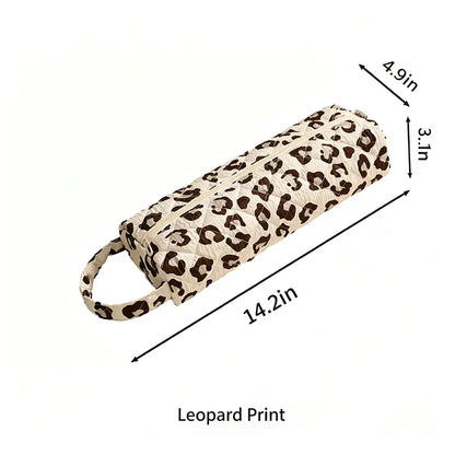✨ Quilted Travel Organizer Pouch – Cute, Spacious & Easy to Carry