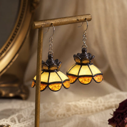 ✨ Whimsical Lamp Shade Earrings