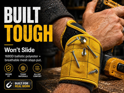 🧲Magnetic Tool Wristband | Hands-Free Hardware Holder