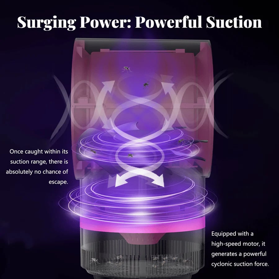 🦟Plug-in Suction-Type Mosquito Trap