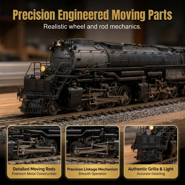 💥🏆Big Boy 4014 85th Anniversary Steam Giant Die-Cast Model
