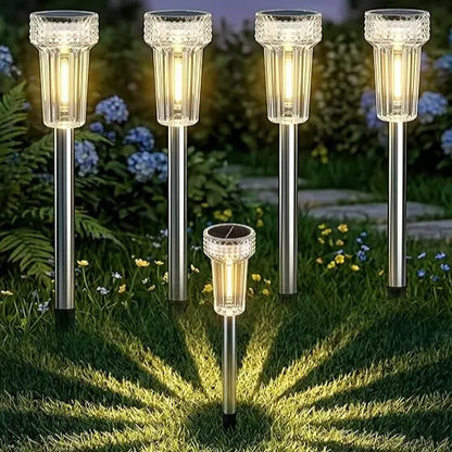 🏡 Solar Pathway Lights - Bright Warm LED for Garden, Yard & Walkway✨