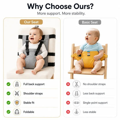 Foldable Portable Baby Chair Harness
