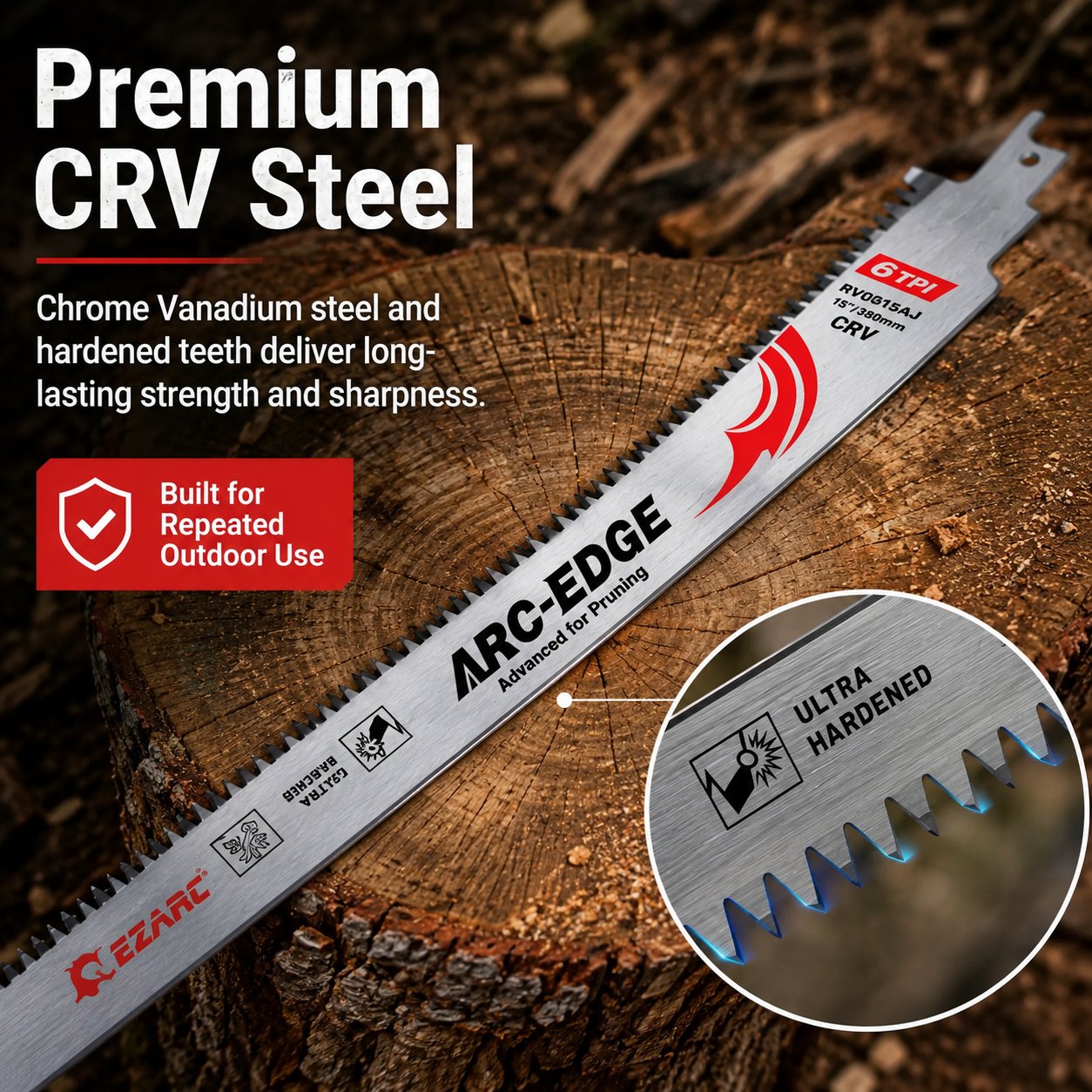 15-Inch Japanese Style Heavy Duty Forged Blade  Blades