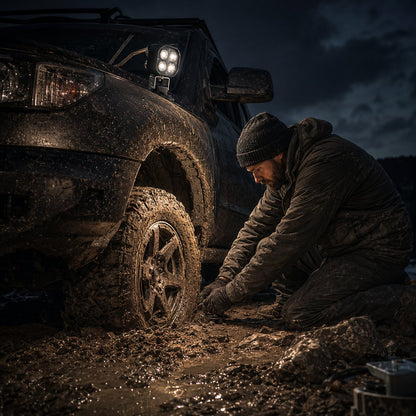🚙 🔥Omni-Directional 360-degree rotation LED Pod Light