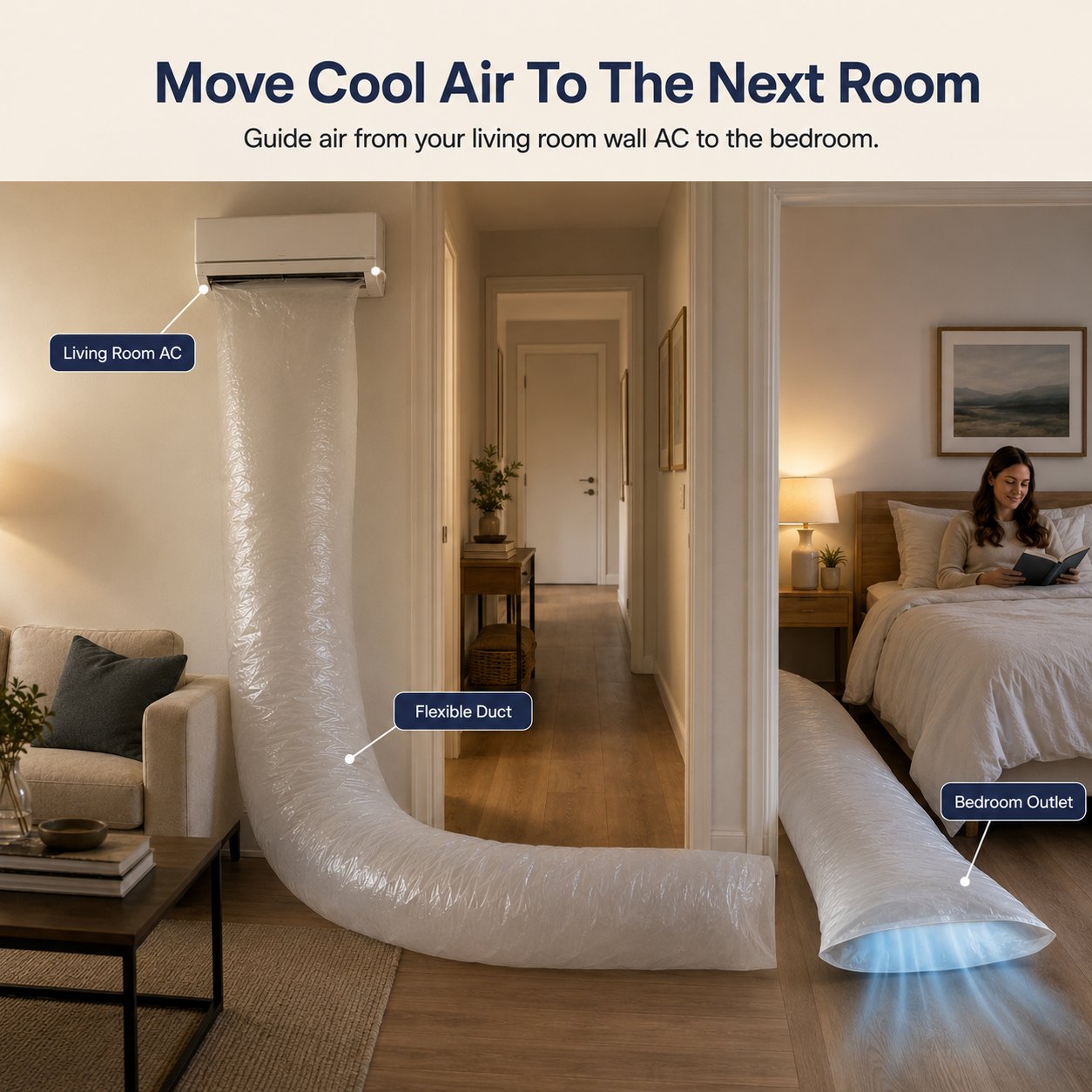 AC Extension Duct / Cooling Tube