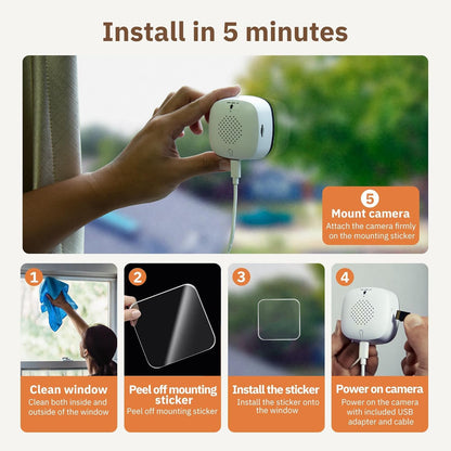 Only $14.99 Last Day Promotion!🔥 Crystal-clear security 2K camera 🎥 Color Night Vision 🌙 24/7 Recording & Smart Alerts 🚨 Easy Install! 🔒