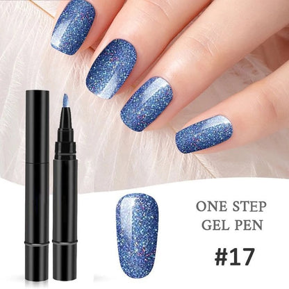 💅 Tijdelijke actie: 1+1 gratis✨ One Step Nagelgel Pen 🎨 Gratis draagbare mini UV-nagellamp 💡