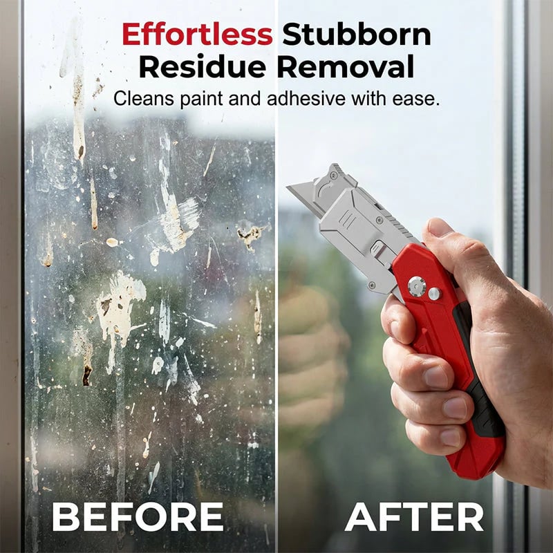 🔧 49% OFF NOW! ⏰ Multi-Functional Heavy Duty Scraper – Sharp blade & ergonomic grip🛠️✨