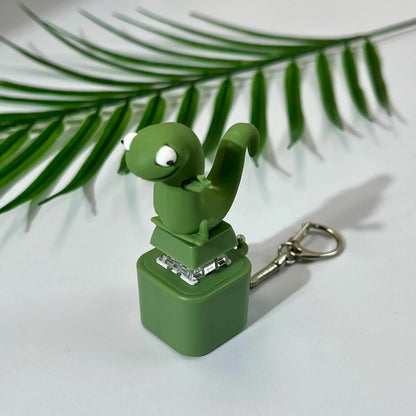 💖Hot 48% OFF🦎✨ Lizard, Frog & Coquí Button Keychain