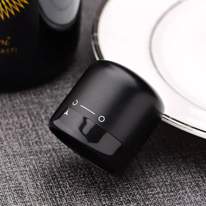 Vacuum Wine Stopper — Reusable Leakproof Bottle Sealer for Wine & Champagne