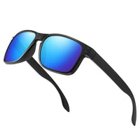 Black frame ice blue film
