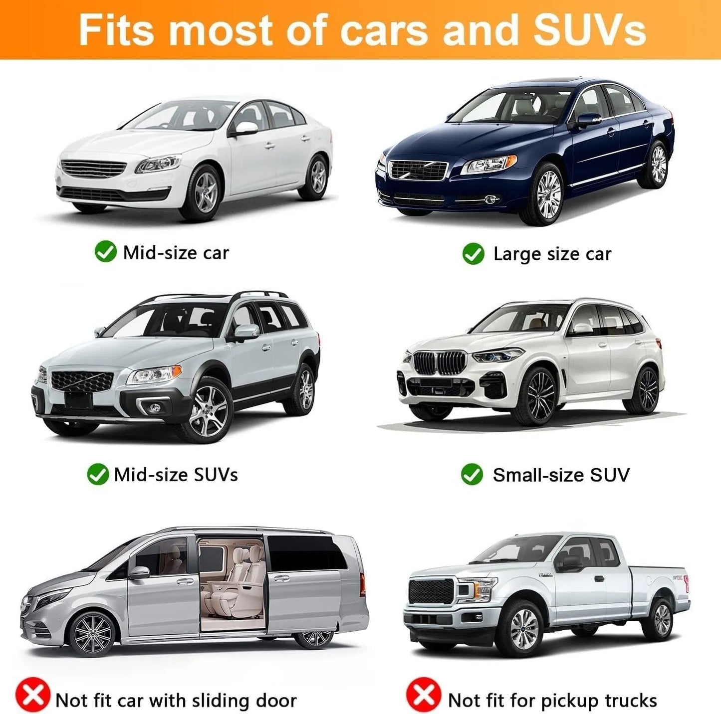🔥 HOT SALE 🔥Car Anti‐Mosquito Screen/Net, 4 Pack Car Sunshade Curtain, Mosquito Net For Car Glass, Privacy Window Mesh
