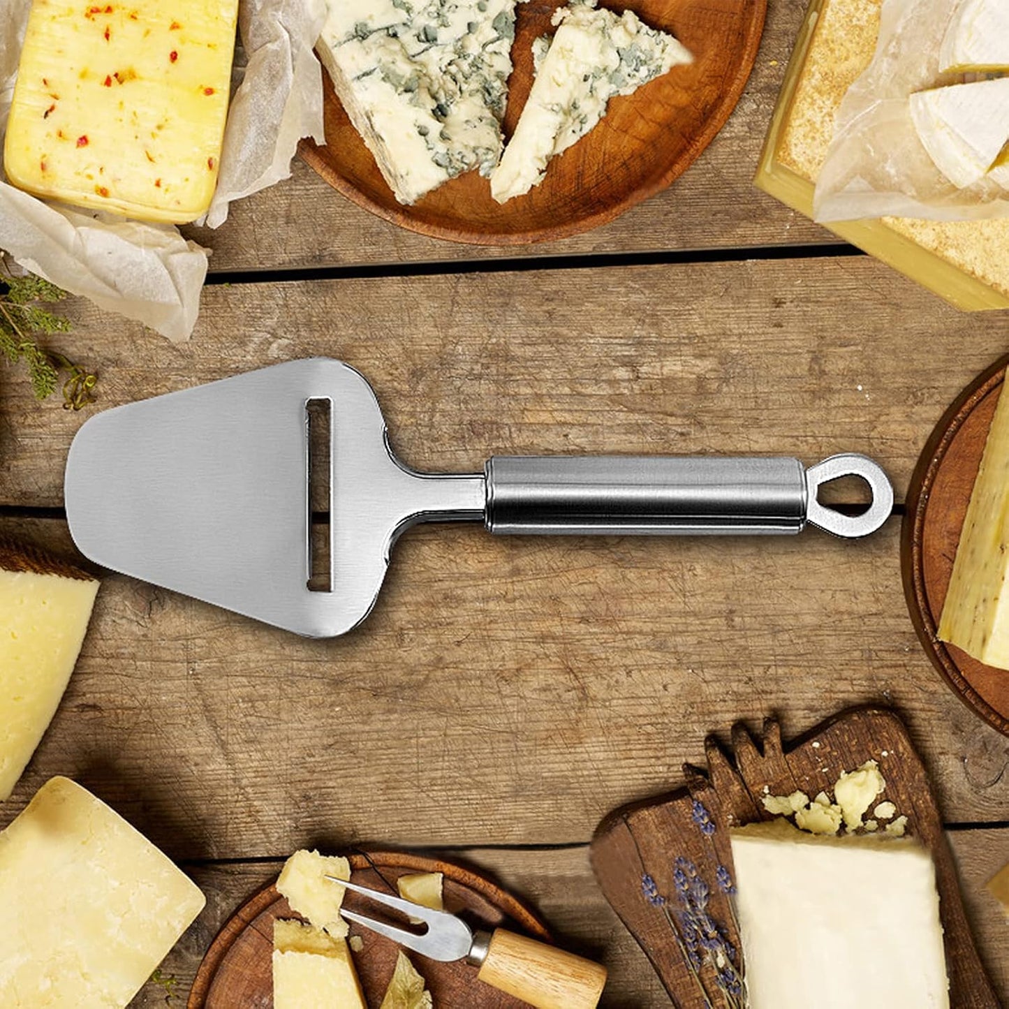 ✨Buy 1 Get 1 Free✨ -Stainless Steel Cheese Slicer🧀
