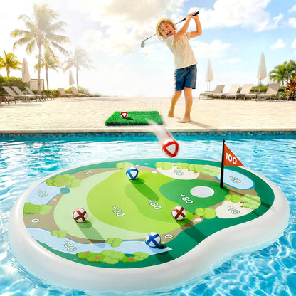 Floating Golf Game Set | Ultimate Pool Fun for Kids & Families 🏌️