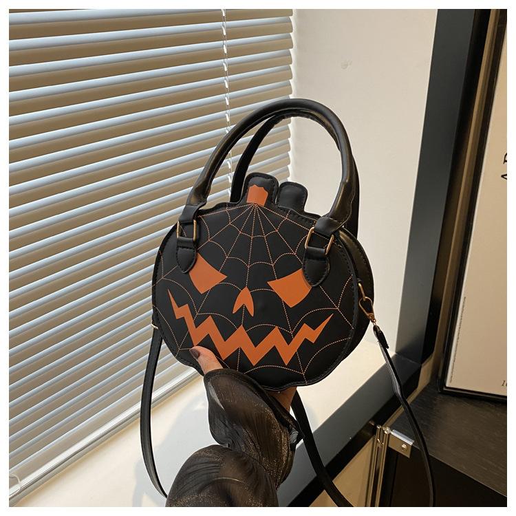 2026 Halloween Pumpkin Bag – Cute Crossbody & Shoulder Handbag for Women
