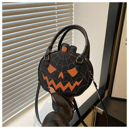 2026 Halloween Pumpkin Bag – Cute Crossbody & Shoulder Handbag for Women
