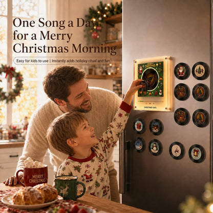 🎄 Christmas Magnetic Vinyl Jukebox