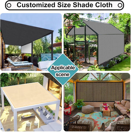 Outdoor Shade Cloth Net – UV Block, Breathable HDPE Mesh for Garden, Patio & Pergola