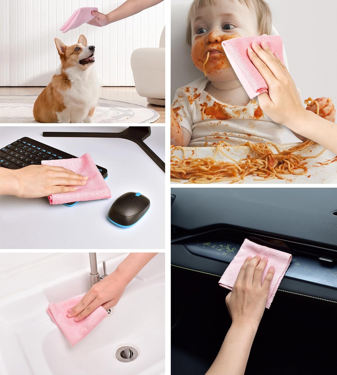 🔥Limited Time 50% Off✨Reusable Car Cleaning Cloth, 20pcs/roll