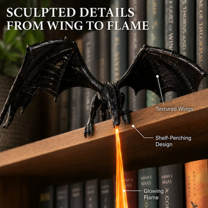 📚 Dragon Shelf Light for Fantasy Book Lovers - Limit Time 50% OFF