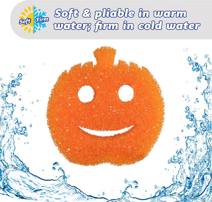 Halloween Series Temperature-Sensitive Sponge with Smile Design