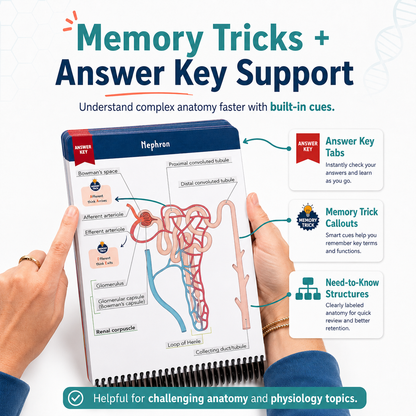 Anatomy Label Lab Workbook – Reusable Anatomy Study Guide