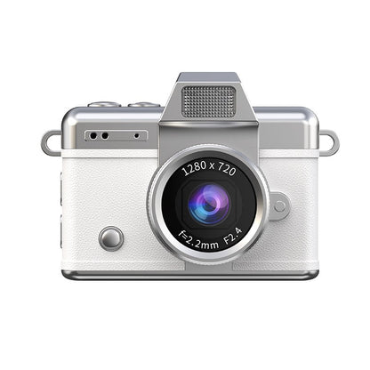 Retro Mini Digital Camera — 1080P Flip Screen, Keychain Size, Y2K Film Style