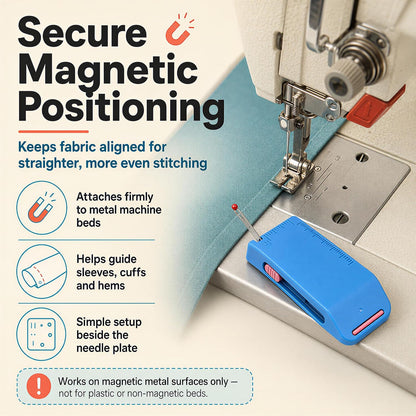 🧵 3-in-1 Magnetic Sewing Helper | Magnetic Seam Guide