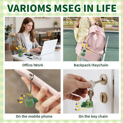 💖Hot 48% OFF🦎✨ Lizard, Frog & Coquí Button Keychain