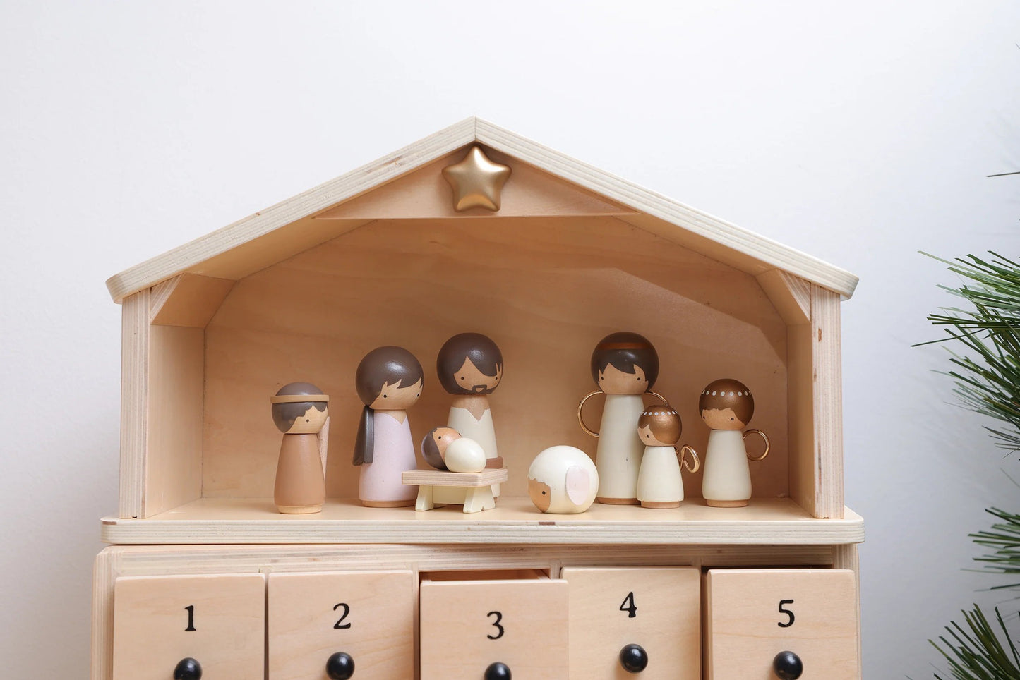 🔥 Last Day 57% OFF - ✝ Nativity Advent Calendar 2026 – Christmas Countdown with Nativity Figures