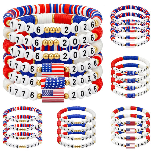 USA 250th Anniversary Flag Bracelet National Flag