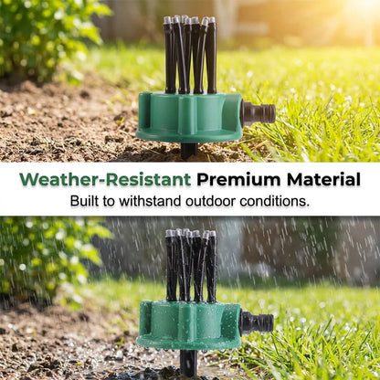 Outdoor sprinkler material