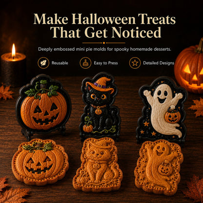 🎃 Halloween Mini Pie Mold Collection🚚 Buy 2+ Get Free Shipping