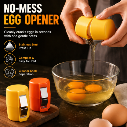 Household Egg Shell Opener