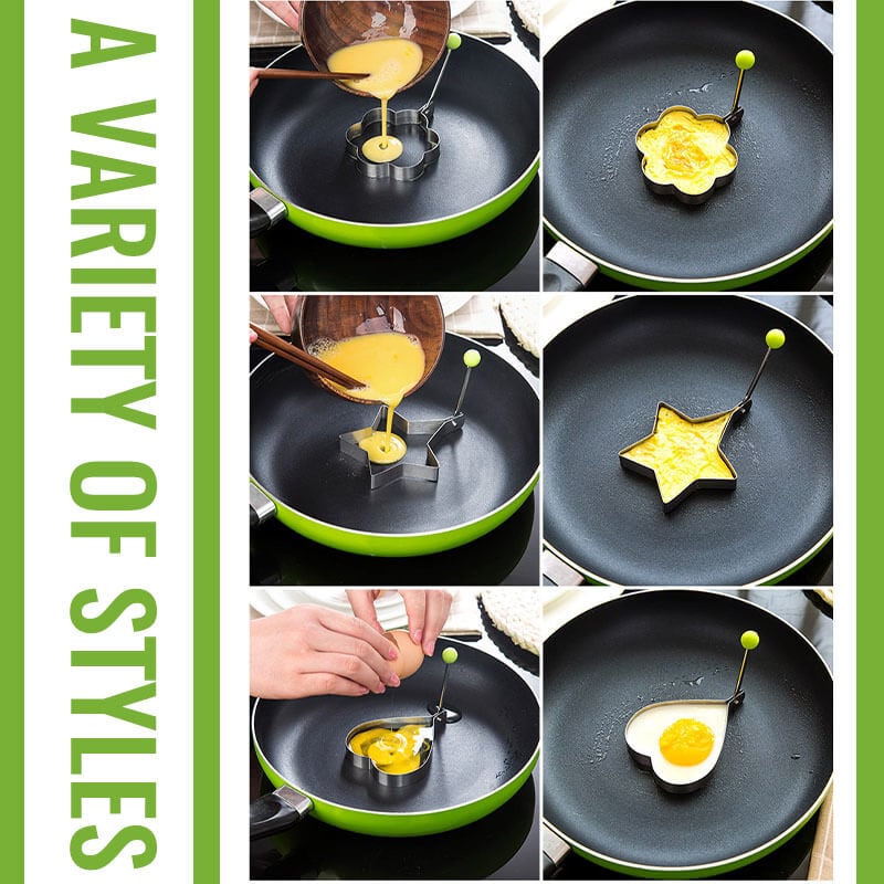 🔥Last Day Sale 49%🔥Stainless Steel Fried Egg Molds