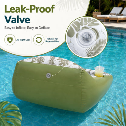 🔥HOT SALE🔥🛋️ 3-in-1 Inflatable Pool Lounge Chair