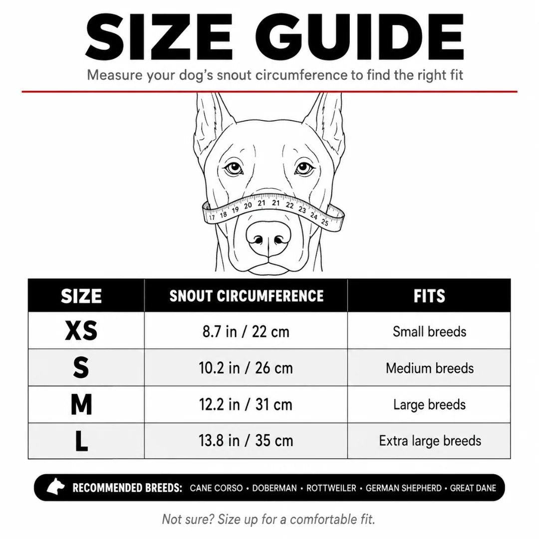 🎃 EARLY HALLOWEEN 50% OFF🔥🐶Hell Hound Monster Muzzle