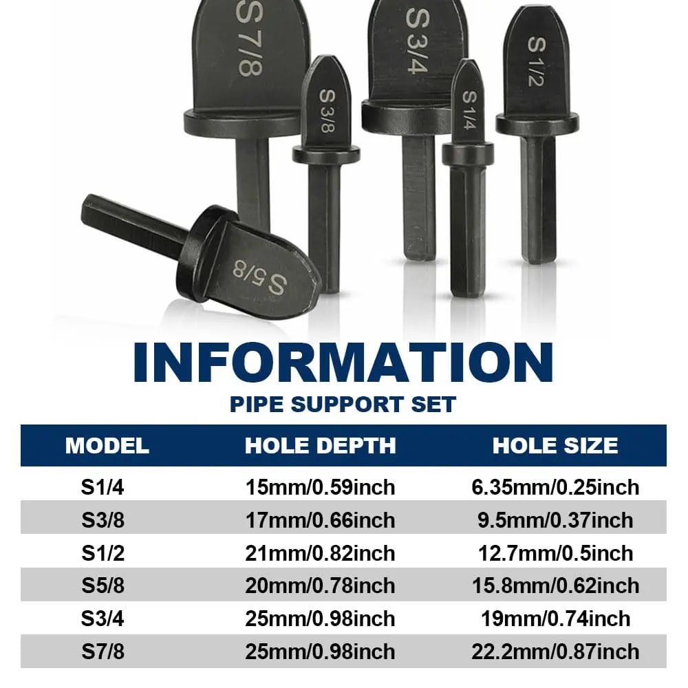 🔧 HVAC Copper Pipe Swaging Tool Set | Drill Bit Expander Kit for AC Repair