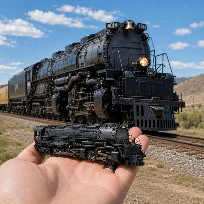 🔥🏆 85th Anniversary Steam Giant Die-Cast Model
