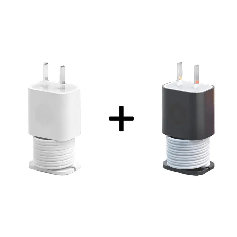 2PCS 2-in-1 Silicone Charger Protector with Cord Wrap for 18W/20W Adapters ✅
