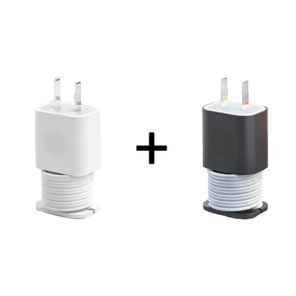 2PCS 2-in-1 Silicone Charger Protector with Cord Wrap for 18W/20W Adapters ✅
