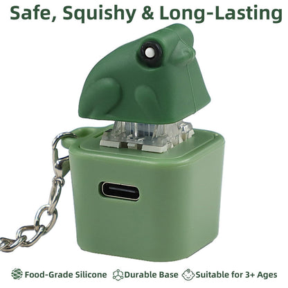 💖Hot 48% OFF🦎✨ Lizard, Frog & Coquí Button Keychain