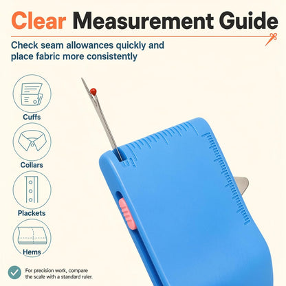 🧵 3-in-1 Magnetic Sewing Helper | Magnetic Seam Guide