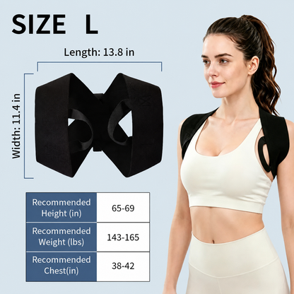 🔥LAST DAY 49% OFF🔥💪Posture Support Straps for Men & Women – Adjustable Shoulder Support for Everyday Wear