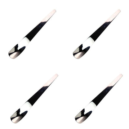 316L Stainless Steel Dessert Spade Spoon, Mirror Polished Thick Multi‑Purpose